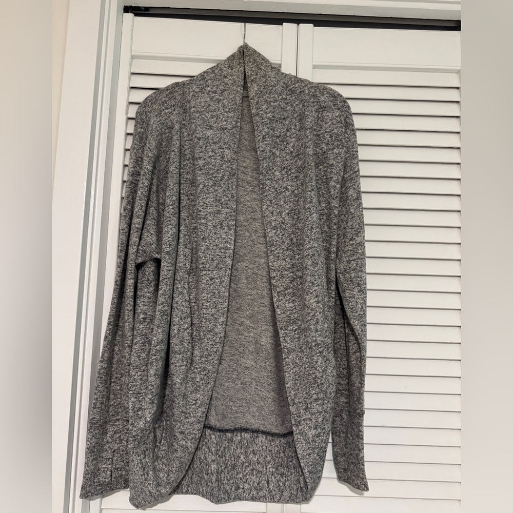 Gray Athleta cocoon cardigan size small